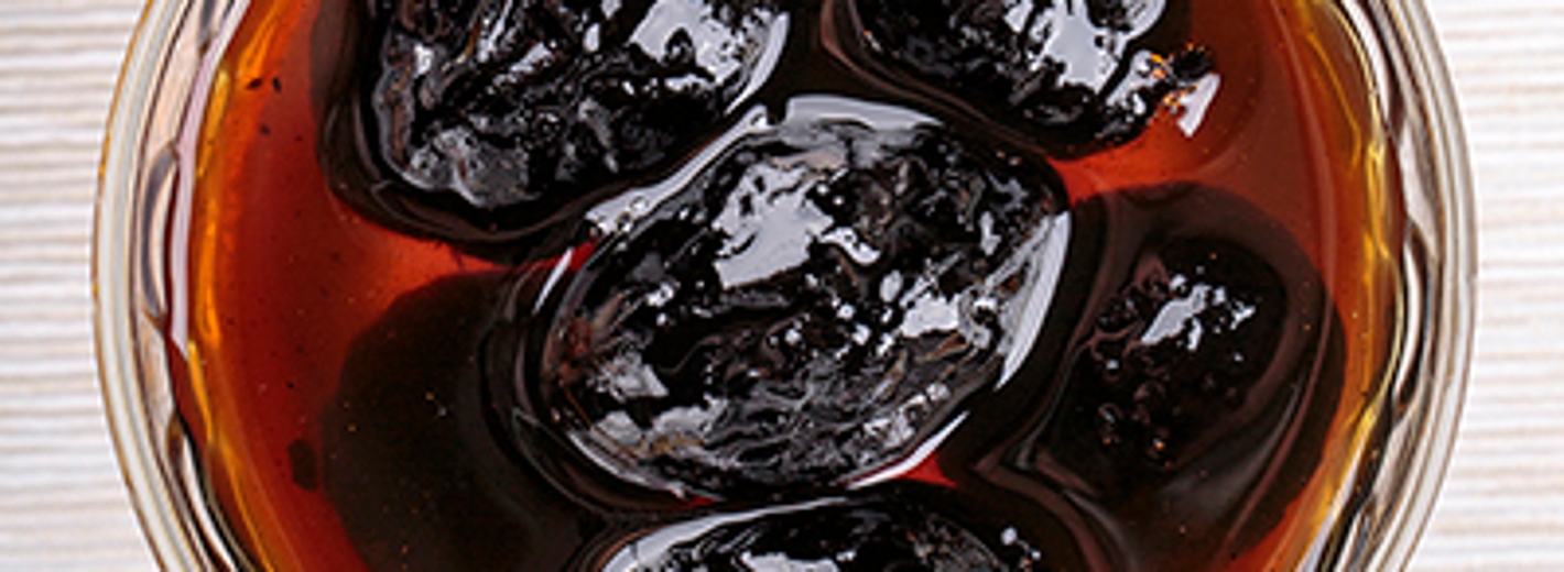 Süße schwarze Nüsse