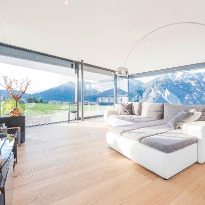 Internorm-Fenster im Schlafzimmer