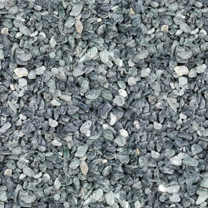 grüner casafino Marmorsplitt