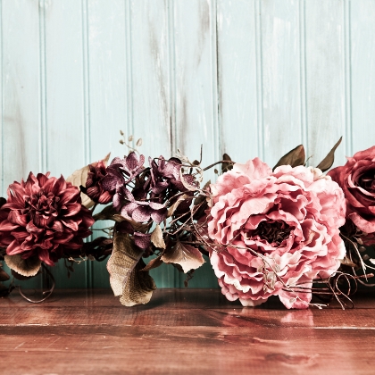 Blumen trocknen