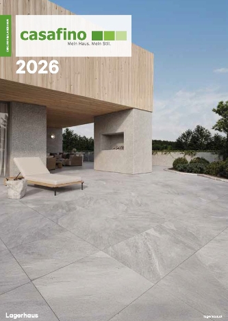 Titelseite casafino Katalog 2026