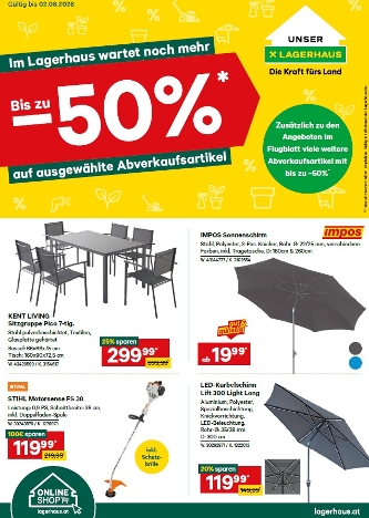 Titelseite Lagerhaus Flugblatt Juli Mitte 2026