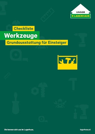 Titelbild Checkliste Werkzeuge