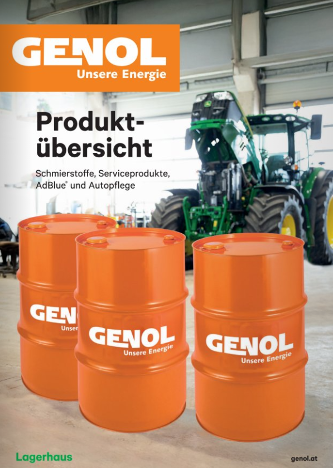 Produktübersicht Schmierstoffe