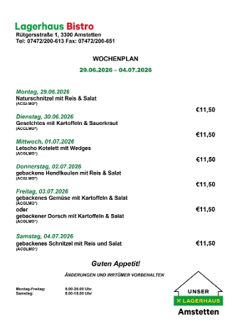 Wochenplan KW27