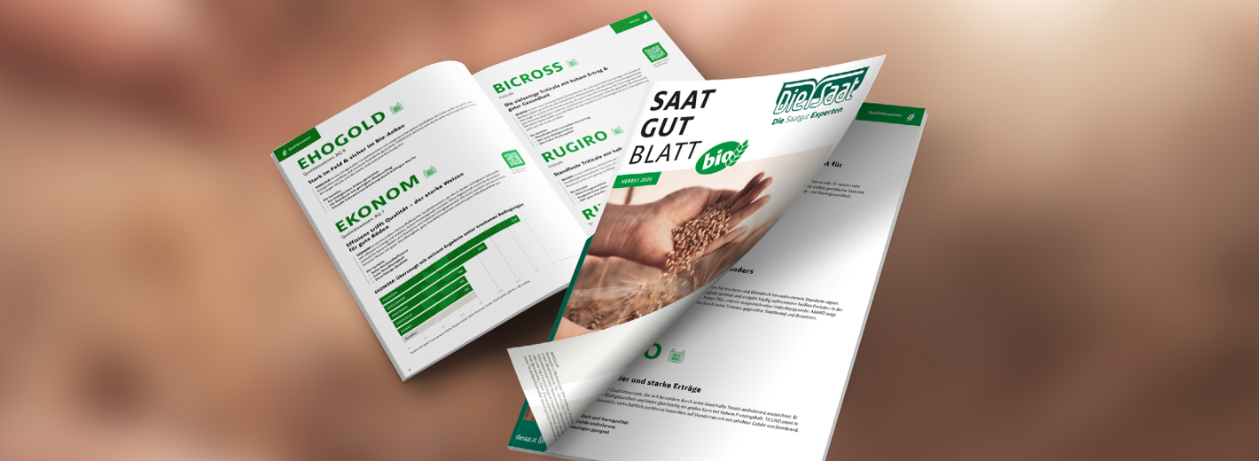 Jetzt auf diesaat.at bestellen. Unser neues Fachblatt für den Bio-Herbst-Anbau